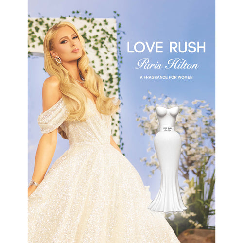 paris hilton silver dress perfume Paris Hilton 3.4 oz Women Platinum Rush Eau de Parfum Spray